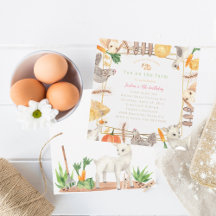 Farm Animals Birthday Party