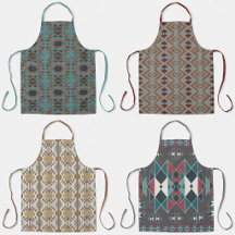 Aprons With Southwest Themed Designs 