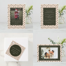 Rustic Forest Green Christmas Trees