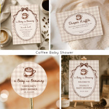 A Baby is Brewing Coffee Baby Shower