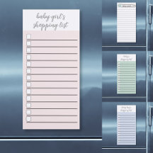 Magnetic Notepads for Busy Moms