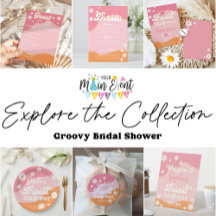 Retro Groovy Bridal Shower