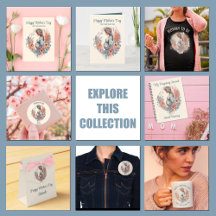 Floral Watercolor Mother’s Day Mommy to Be 