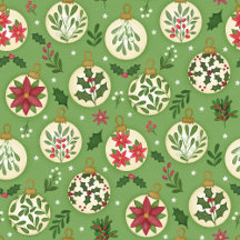 Hand Drawn Christmas Ornament Pattern
