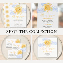 A Little Ray Of Sunshine Baby Shower