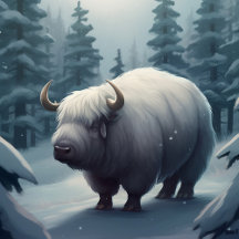 Carte Postale Bufalo