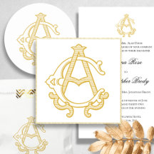 AC Monogram or CA Monogram