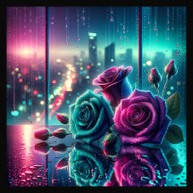 Storms and Sunsets: Shower Curtain Collection