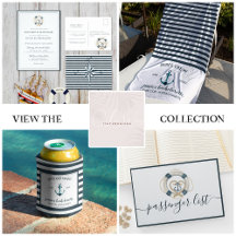 Nautical Navy & White Wedding   Anchored in Love