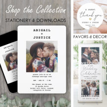 Wedding Celebration • Simple Typewriter Typography