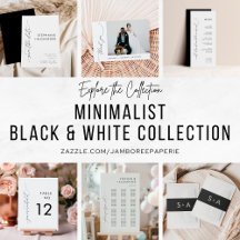 Minimalist Black and White Collection