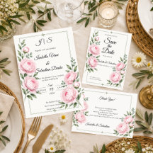 Romantic Blush Peony Elegance Wedding
