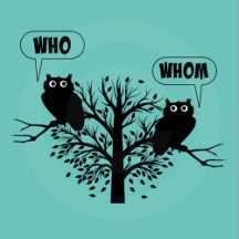 Who Whom Grammar Owls