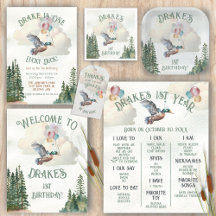 One Luck Duck 1st Birthday Party