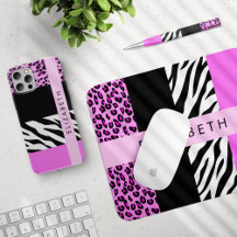 Pink Leopard, Zebra - Home Decor Collection