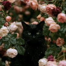 Midnight Bloom Cats