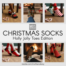 Christmas Socks for Holly Jolly Toes