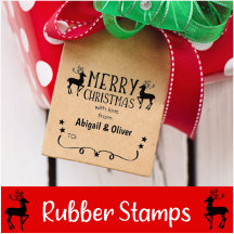 Christmas Rubber Stamps