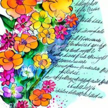 Flowers and Letters