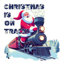 Santa On a Train