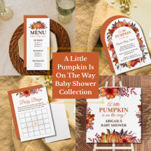 A Little Pumpkin is on the Way Baby Shower 