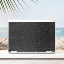 Leather Print Laptop Skin