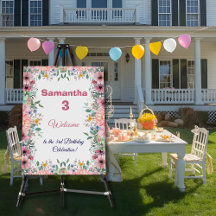 Samantha's Floral Garden 3rd Birthday Collection