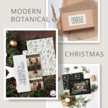 Natural elegant botanical photo simple Christmas