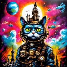 Steampunk Space Cats