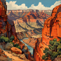 Vintage Travel Poster Art Gallery