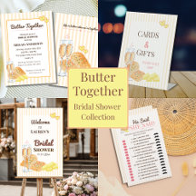 Butter Together Bridal Shower Collection 