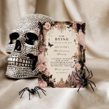 Elegant Pink Halloween Party