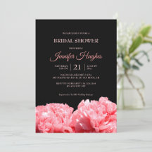 Floral Bridal Shower Stationery