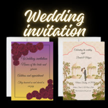 Elegant Wedding Invitation Collection