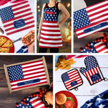 Patriotic US Flag Happy 4th of July Decor   Party