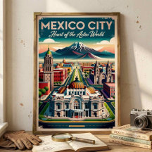 Latin America Retro Travel Posters