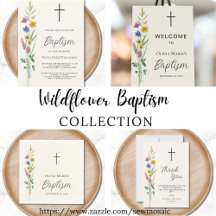 Wildflower Baptism Collection