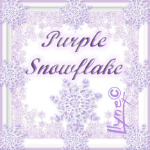 PURPLE SNOWFLAKE