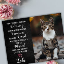 Pet Sympathy Cards
