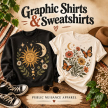 Graphic Shirts & Sweatshirts
