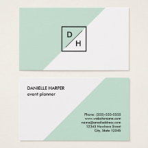 Monogram Business Card No.1