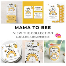 Mama to Bee Baby Shower Collection