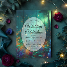 Enchanted Forest of Radiant Jewels Wedding Suite