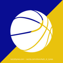 blue and gold basketball team colors