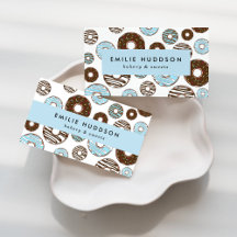 Blue Donuts Business Cards Collection