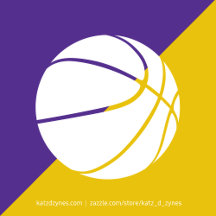 purple and gold basketball team colors