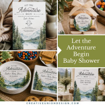 Let the Adventure Begin Baby Shower