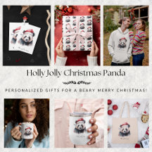 Holly Jolly Panda Bear