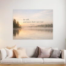 Psalm 46:10 Be Still and Know | Christian Faith 