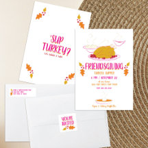 Friendsgiving Feast Party Set